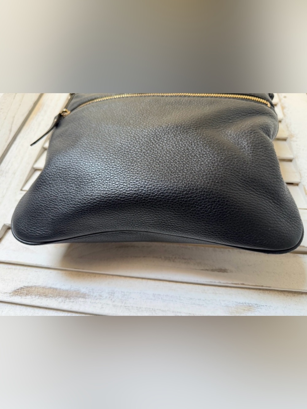 Kate Spade Black Leather Crossbody Bag No Callouts - Picture 6 of 16